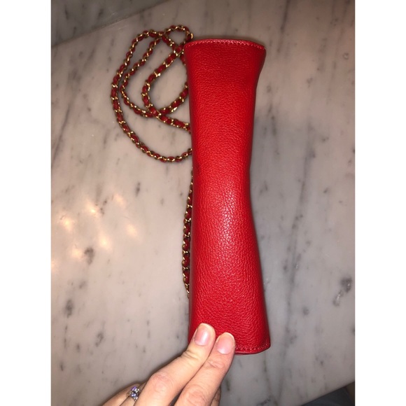 Forever 21 Bags Forever 2 Bag Clutch Bag Red And Gold Poshmark